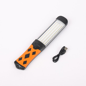 Lampe d'inspection rechargeable à 100 LED, adsorption magnétique, lampe de travail portable pour réparation automobile, éclairage d'urgence - Product Image 1