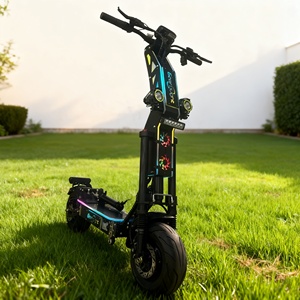 Nouveau Scooter Électrique à Double Moteur Haute Vitesse Entrepôt Américain Livraison Rapide 72V 10000W 35AH Pneus Larges Trottinette Électrique Adulte Puissante Vente en Gros - Product Image 1
