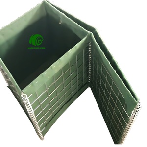 Jaula de Barrera Hesco de Arena Galvanizada con Revestimiento de Geotextil No Tejido, Retardante de Llama y Resistente a los Rayos UV para Muros de Contención de Inundaciones - Product Image 2