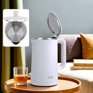 Hervidor eléctrico <span class=keywords><strong>de</strong></span> acero inoxidable WINNING STAR 1.7L 1500W, hervidor <span class=keywords><strong>de</strong></span> <span class=keywords><strong>agua</strong></span> eléctrico para té, hervidor <span class=keywords><strong>de</strong></span> <span class=keywords><strong>agua</strong></span> <span class=keywords><strong>de</strong></span> viaje - Product Image 4