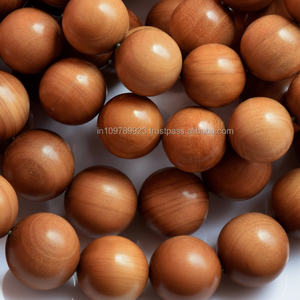 ลูกปัดไม้จันทร์ทำจากไม้จันทน์และอธิษฐานของชาวพุทธผลิตภัณฑ์สำเร็จรูป - Product Image 1