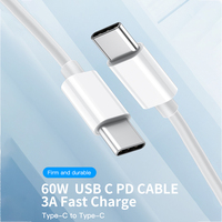 Câble de données USB Type-C de haute qualité pour usine, 2A, 2.4A, 3A, pour mobile