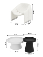 Nouveau canapé de salon et chambre à coucher nordique, salon de coiffure simple, magasin de vêtements, canapé alien