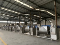 Horizontaler Rührkocher mit Spiralrührwerk für Gleichmäßige Mischung Ohne Toten Winkel bei der Saucenproduktion