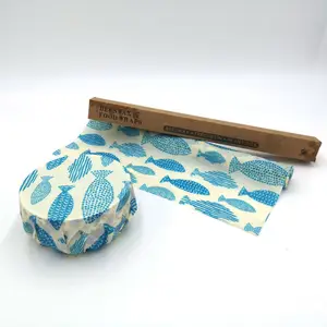 Beeswax Food Wrap Roll Reusable Beeswax Wrap Sustainable Food Storage Cling Film Alternative