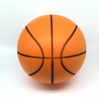 Ballon de basketball silencieux de taille 7, poids 600g, avec noyau en mousse pour entraînement en intérieur