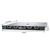 Serveur R350 - 1u Rack Intel Xeon E-2314 8 Go 1 To HDD DVDRW Alimentation 600 W Serveur R350