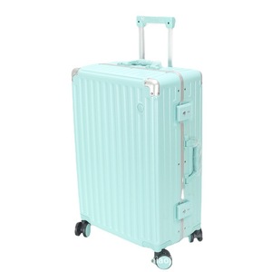 Aluminum Frame Carry-On Suitcase 20 Inch Universal <b>Wheels</b> Combination <b>Lock</b> Unisex Travel Luggage Solid Color Spring 2022 - Product Image 2
