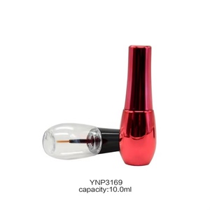 Eyelashes Tube Eyeliner Empty Container 10ml <b>Plastic</b> Empty-eyeliner-tubes Aluminum Liquid Eyeliner Bottle Empty Eyelash - Product Image 1