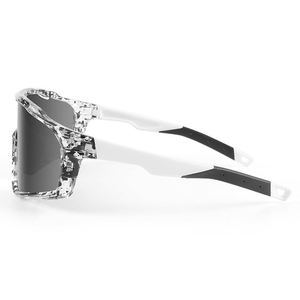 Clear Frame <b>Eyewear</b> Large Oversized Bike Sunglasses Polarized Cycling Safety Protect Cricket Sports Glasses for Men - Product Image 6