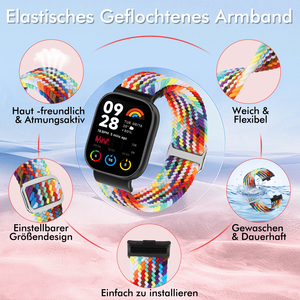 bracelet de montre élastique réglable en nylon pour xiaomi redmi watch 5 / redmi watch <span class=keywords><strong>4</strong></span> / xiaomi smart band 9 <span class=keywords><strong>pro</strong></span> / smart band - Product Image 4