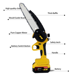 <span class=keywords><strong>Scie</strong></span> <span class=keywords><strong>électrique</strong></span> haute puissance KM, <span class=keywords><strong>pour</strong></span> l'abattage en extérieur, mini <span class=keywords><strong>scie</strong></span> <span class=keywords><strong>électrique</strong></span> sans fil, batterie au lithium, <span class=keywords><strong>scie</strong></span> <span class=keywords><strong>électrique</strong></span> manuelle - Product Image 6