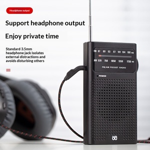 Radio de Bolsillo AM FM de Banda Completa, Mini Radio Portátil con Puntero, Funciona con Pilas, Ideal para Correr, Acampar y Viajar, Radio Analógica - Product Image 5