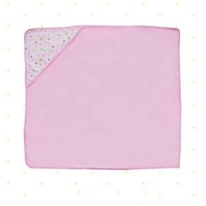 Ensemble de serviettes et débarbouillettes en coton tissé à capuche Spasilk pour bébé, 2 serviettes, 2 débarbouillettes, couleur unie, antimicrobien, écologique, pour la salle de bain - Product Image 3