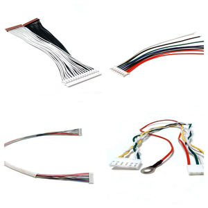 산업 제어 및 PLC 통신 시스템용 마이크로 동축 및 볼트 타입 구리 커넥터 배선 하네스 - Product Image 1