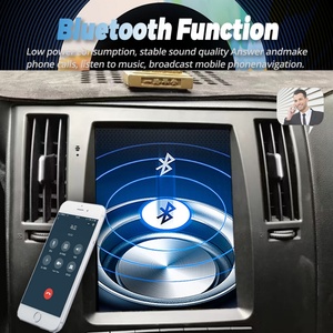 วิทยุติดรถยนต์หน้าจอแนวตั้งขนาด 9.7 นิ้ว ระบบ Android 13 สำหรับ Infiniti FX35 FX45 ปี 2004 2008 พร้อม GPS Carplay เครื่องเล่นมัลติมีเดีย วิดีโอ และระบบนำทาง - Product Image 4