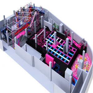 Nuovo Design personalizzato per bambini al coperto trampolino rettangolare letto parco - Product Image 2