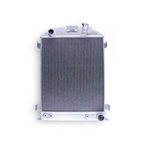 S-0018 for 1932 Ford Hi-Boy <span class=keywords><strong>Hot</strong></span> <span class=keywords><strong>Rod</strong></span> Chevy Motor V8 AT/MT Alumínio 3-Row <span class=keywords><strong>Radiator</strong></span> - Product Image 1