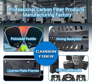 Màu xanh sợi carbon giấy phép tấm khung với bìa Lexus trắng mỏng WRX mỏng Corvette APR ủng hộ STI 100 - Product Image 3