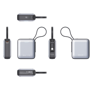 Power Bank con Display LED 10000mAh, Cavo USB-C Retrattile, Ricarica Rapida 35W per Laptop/Telefono/Switch - Product Image 4