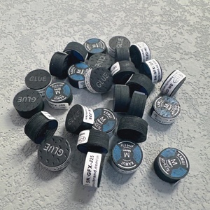 Nouvelles pointes de queue de billard Kamui Blue Athlete 14 mm en cuir de porc multicouche, <span class=keywords><strong>pointe</strong></span> large, dureté S/M/H, contrôle amélioré pour billard professionnel - Product Image 3