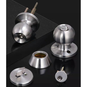 Mỹ dân cư hộ gia đình Combo tay nắm cửa và chốt cửa khóa thiết lập được sử dụng cho bên ngoài cửa - Product Image 2