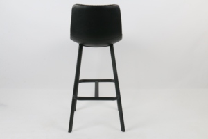 كرسي بار معدني صناعي مع مسند للقدمين، قوي ومتين للاستخدام في المنزل والبار والفندق وغرفة الطعام - Product Image 6