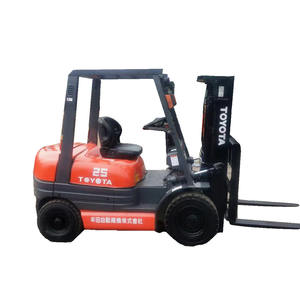 Chariot élévateur diesel d'occasion de 2,5 tonnes avec moteur japonais, faible consommation, haute efficacité, transport industriel - Product Image 1