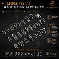 Fermoirs et connecteurs de bijoux en acier inoxydable de qualité supérieure pour colliers et bracelets – Fournisseur d'accessoires de luxe