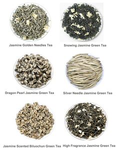 <span class=keywords><strong>Foglie</strong></span> <span class=keywords><strong>di</strong></span> Tè Verde al Gelsomino ad Alta Fragranza, Ingredienti per Bubble Tea Aromatizzato al Gelsomino, <span class=keywords><strong>Foglie</strong></span> <span class=keywords><strong>di</strong></span> Tè Verde Maofeng Aromatizzate al Gelsomino - Product Image 6
