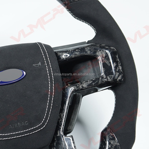 Volant en fibre de carbone forgé personnalisé pour <span class=keywords><strong>Ford</strong></span> <span class=keywords><strong>Raptor</strong></span> F150 F250 F350/avec garniture de volant - Product Image 4
