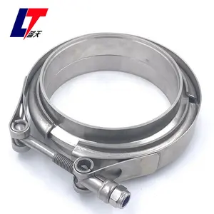 3.5 Inch Stainless Steel V-Band Turbo Downpipe Exhaust Clamp Vband Universal v band clamp"