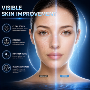 Dispositivo de Belleza Facial OEM Recargable, Masajeador Facial Multifuncional Frío y Caliente, Dispositivo de Belleza Facial Reafirmante y Tensor de la Piel - Product Image 5