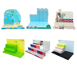 Tùy chỉnh PVC dầu gội đầu và vòi hoa sen Gel Rack hiển thị trung tâm mua sắm/siêu thị thực phẩm đồ chơi mặt đất Rack hiển thị - Product Image 6