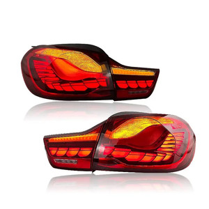Par de luces traseras LED GTS para <span class=keywords><strong>BMW</strong></span> Serie 4 F82 F83 F32 F33 F36 420i <span class=keywords><strong>420d</strong></span> 2014-2020 luces traseras de coche - Product Image 1