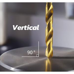 Juego de 13 Brocas Helicoidales de Acero Rápido con Recubrimiento de Titanio, Vástago Hexagonal, 1/16\", 1/4\", Acero de Alta Velocidad, Carburo, 5mm, 6mm, 8mm, 10mm, Almacén en EE. UU. - Product Image 5