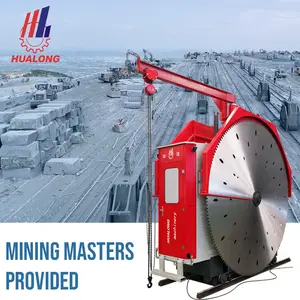 HUALONG Đá Máy Móc 2QYKZ Loạt Đôi Lưỡi Tự Nhiên Quarry Đá Khối Máy Cắt Với Powerfull Động Cơ Vĩnh Viễn - Product Image 1