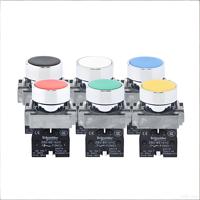 Interruptor de botón pulsador Schneider original XB2BC42C, cabezal grande de 40 mm, 1NO, rojo, de plástico, para armario de control eléctrico, en stock