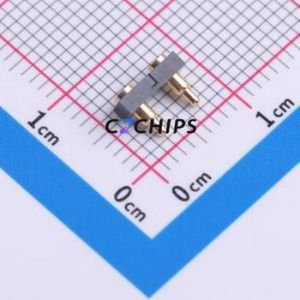 YZ43215050R-02040-01 Pogo Pin Connector Connector ( Type: Pogo Pin )( Total PIN Count: 2P )( Pitch: 4mm ) - Product Image 1