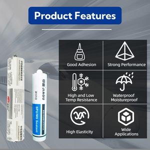 Adhesivo estructural de uretano HY464/465/466, sellador de parabrisas agrietado para coche, pegamento de poliuretano anticorrosión para vehículos/barco - Product Image 4