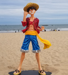 Nuovo Arrivo Statua Anime <span class=keywords><strong>One</strong></span> <span class=keywords><strong>Piece</strong></span> Luffy Gear 5 Sun God Nika Joy Boy in Resina/FRP, Action Figure da Collezione a Grandezza Naturale - Product Image 6