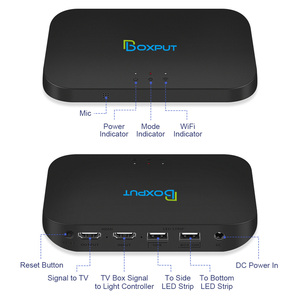 Hộp Đồng Bộ Đèn Nền Led Tv Tốt Nhất BPSK1 Tuya Đèn Xung Quanh Thông Minh Điều Khiển Bằng Ứng Dụng Đèn Dải TV LED Đồng Bộ HD Cho <span class=keywords><strong>Android</strong></span> Box Máy Vi Tính Mac PS5 - Product Image 3