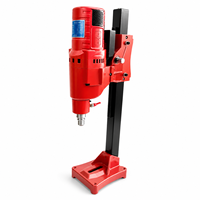 Machine de forage à noyau diamanté verticale haute puissance 4550W, équipement de forage humide pour béton et maçonnerie jusqu'à 250 mm