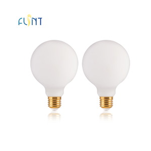 Высокое качество опал белый светодиодный Глобус лампа G95 5,5 Вт 2200K с регулируемой яркостью E27 теплое декоративное освещение - Product Image 1