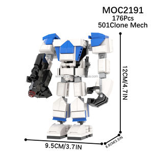 Juego de Construcción de Bloques de Mecha de la Guerra de las Galaxias, 501 Stormtroopers Clon, Juguetes para Niños, Mould King MOC2191 - Product Image 6