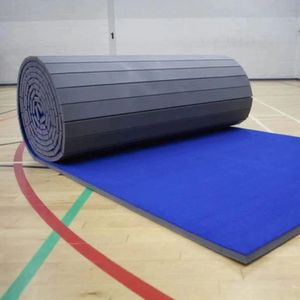 Roll out <span class=keywords><strong>Wushu</strong></span> Wrestling Mat Gimnasia rítmica Cheer Cheerleading Floor Mat - Product Image 4
