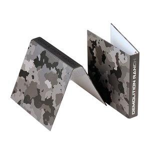 Bìa Cứng Tùy Chỉnh Chất Kết Dính <span class=keywords><strong>OEM</strong></span> Logo In 3 Lỗ Nhẫn A6 Chất Kết Dính Giấy Tập Tin Thư Mục - Product Image 4
