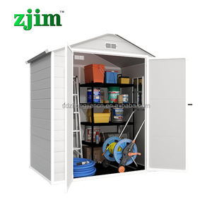 מחסן חוץ קקי פלסטיק גינה מחוץ לפטיו בית אחסון - Product Image 5