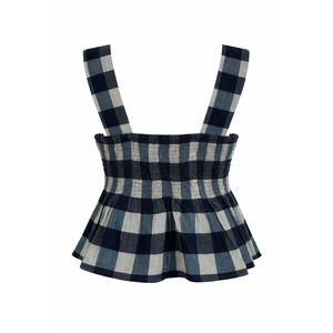 Blusa de Tirantes con Estampado y Dobladillo Acampanado para Mujer, 100% Algodón, Ligera, Transpirable, Ecológica, Fabricante OEM al por Mayor - Product Image 6