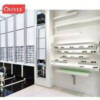 Magasin de détail Design d'intérieur Meubles Lunettes de soleil Présentoir Magasin d'optique en bois Vitrine murale Design